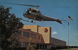 Fort Worth-Built Helicopters Postcard