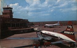 Greater Fort Worth International Airport, Passenger Loading Apron Texas Postcard Postcard Postcard