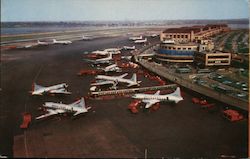 La Guardia Airport Postcard