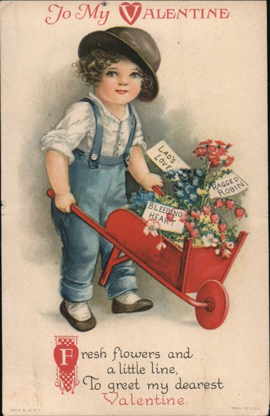 To my Valentine Ellen Clapsaddle Children