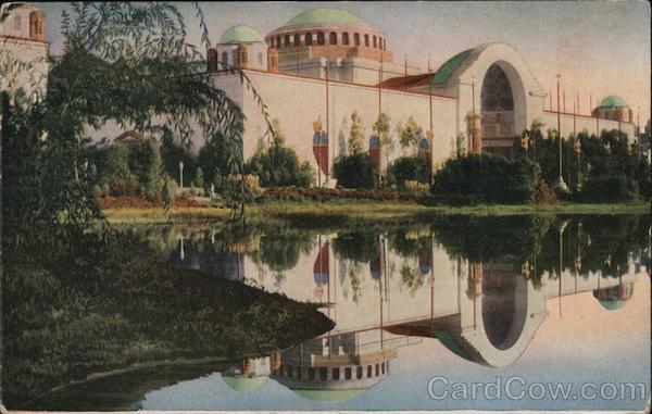 Western Facade, Palace of Education, Looking Across the Fine Arts Lagoon