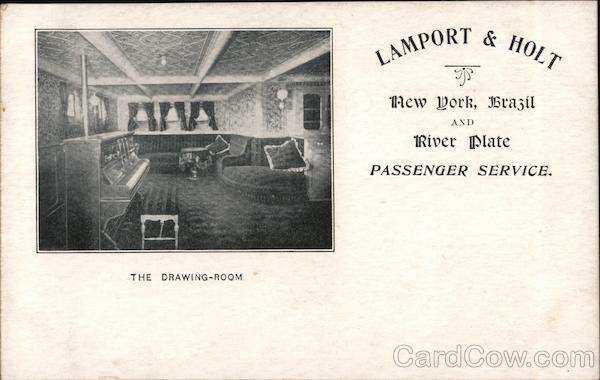 Lamport & Holt Shipping Lines Steamers