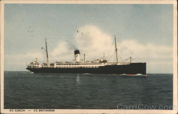 SS Suecia - SS Britannia Cruise Ships