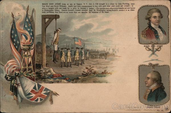 Major John Andre Hung for Treason Patriotic