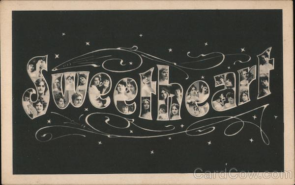 Sweetheart - Faces in Letters