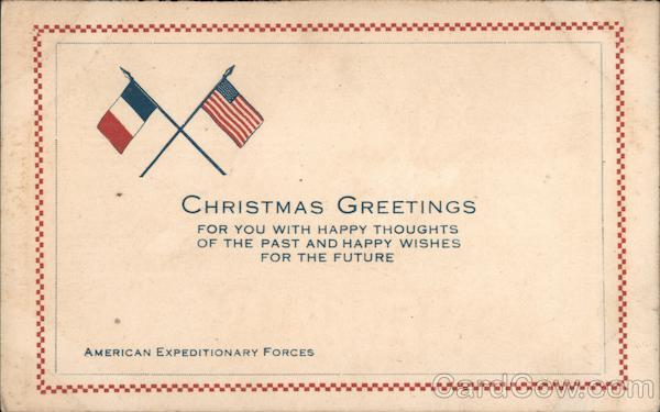 Christmas Greetings: American Expeditionary Forces