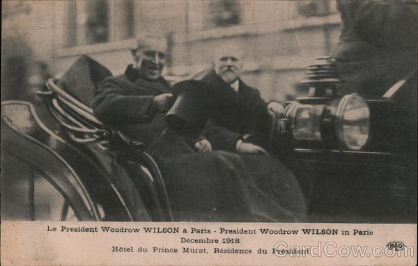 President Woodrow Wilson in Paris - Dec. 1918 Presidents