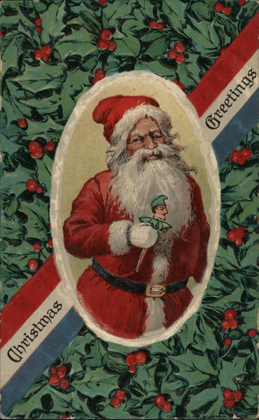 Christmas Greetings Santa Claus