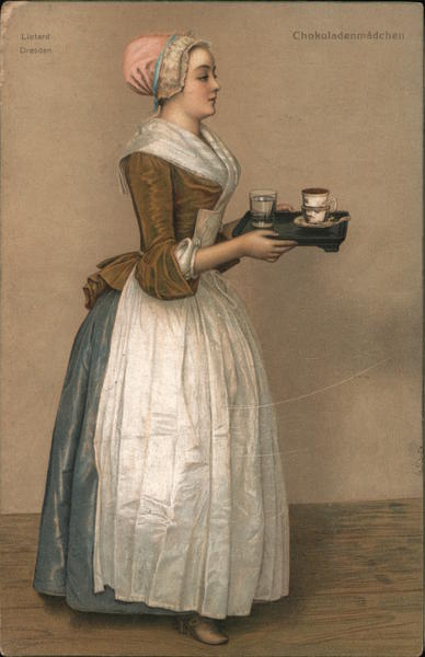 The Chocolate Girl by Liotard Women