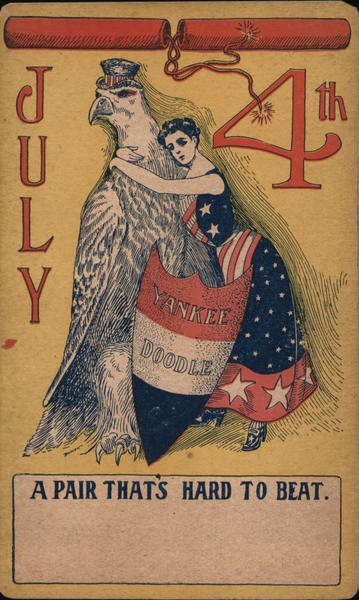July 4th - A Pair that's Hard to Beat - Yankee Doodle