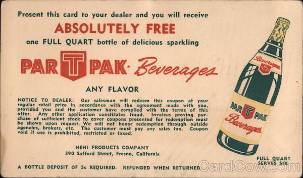 Partpak-Beverages Advertising