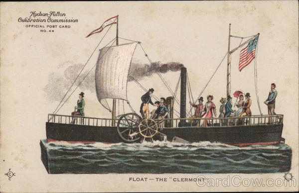 Float - The Clermont 1909 Hudson-Fulton Celebration