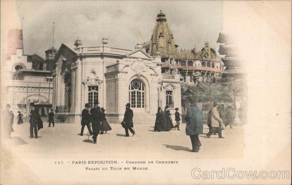 Paris Expositions - Chamber of Commerce 1900 Paris Exposition