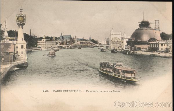 Paris Exposition - Perspective from the Seine