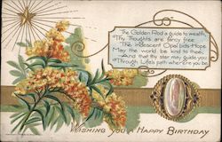 Wishing You a Happy Birthday Postcard