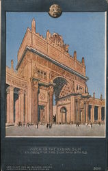 Arch of the Rising Sun in Court of the Sun and Stars Postcard