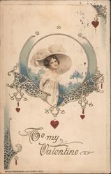 To my Valentine Postcard