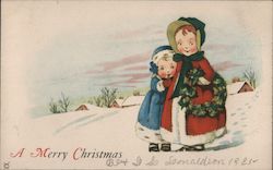 A Merry Christmas Postcard
