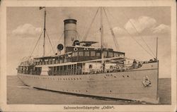 Salonschnelldampfer "Odin" Postcard