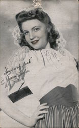 "Loads of Luck" - Joan Leslie Actresses Postcard Postcard Postcard