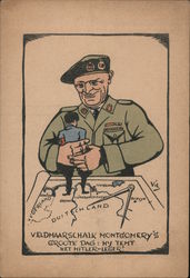 Veldmaarschalk Montgomery's Groote Dag: Hy Temt Het Hitler-Leger! Postcard