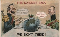 The Kaiser's Idea: Dividing the World Over a Meal Postcard