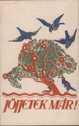 Jojjetek Mar! Hasten to Save Hungary! World War I Postcard Postcard Postcard