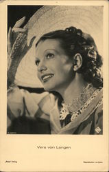 Vera Von Langen Postcard