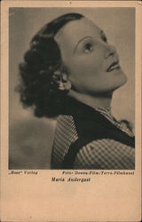 Maria Andergast, Actress Postcard