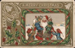 A Merry Christmas Postcard