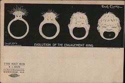 Evolution of the Engagement Ring Postcard