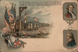 Major John Andre Hung for Treason Postcard