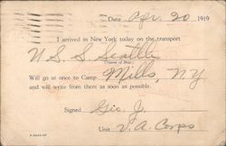 Well Done Boys, America Greets You Postcard