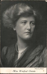 Miss Winifred Christie Postcard