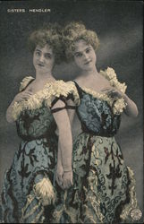 May and Flora Hengler, Song & Dance Act, Jazz Postcard