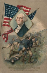 George Washington: First in War Postcard