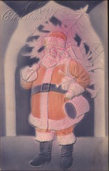 A Merry Christmas Santa Claus Postcard Postcard Postcard