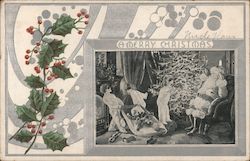 A Merry Christmas Postcard