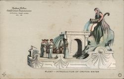 Float -- Introduction of Croton Water Postcard