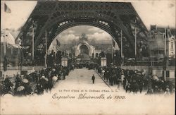 Paris Exposition 1900 Postcard