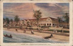 Inside Inn, Jamestown Exposition, 1907 Postcard