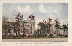 Food Products Building - Jamestown Exposition 1907 Postcard