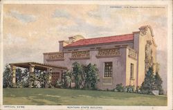 Montana State Building, Panama-California Exposition, San Diego, California Postcard