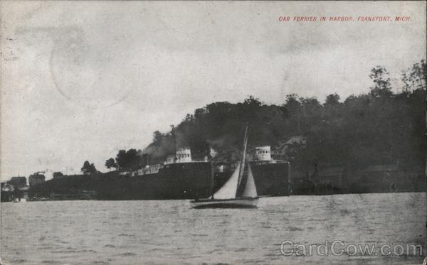 Car Ferries in Harbor Frankfort Michigan