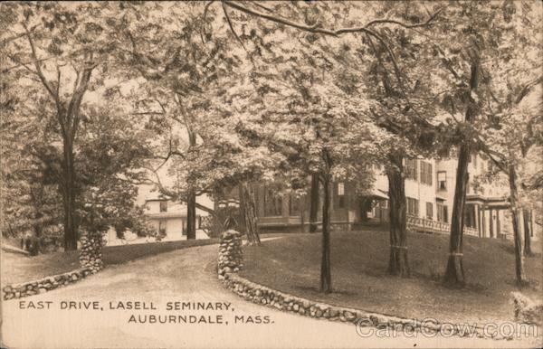 East Drive, Lasell Seminary Auburndale Massachusetts