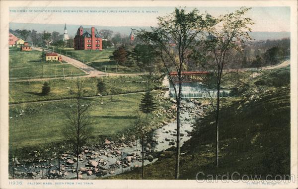 Dalton As Seen From the Train Massachusetts