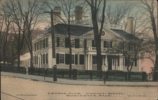 Levana Club, Lincoln Square Worcester Massachusetts