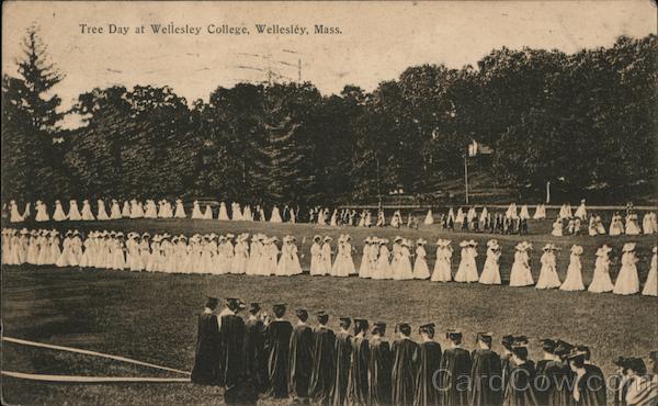Tree Day at Wellesley College Massachusetts