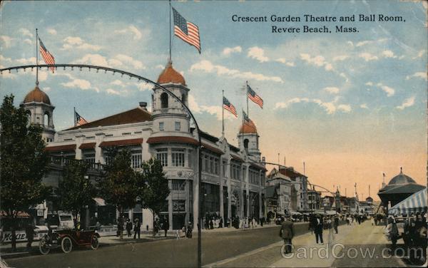 Crescent Garden Theatre and Ballroom Revere Beach Massachusetts