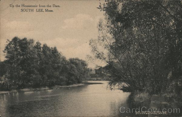 Up the Housatonic from the Dam South Lee Massachusetts